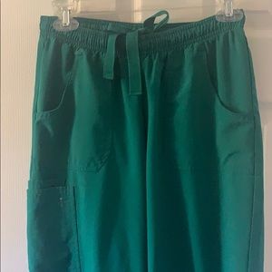 Hunter green Cherokee scrub pants